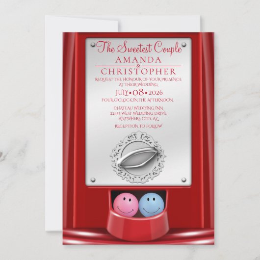 Einladung zum Hochzeitskraut (Vorderseite)
