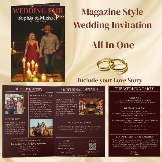 Einladung zum Hochzeitslandmagazin