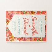 Einladung zum Hochzeitspuzzle Puzzle