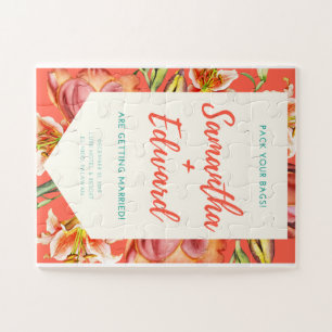 Einladung zum Hochzeitspuzzle  Puzzle