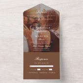 Einladung zum Hochzeitsschick in einem Foto (Innen Boden)