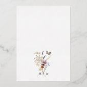 Einladung zum Hochzeitsspazierweg (Rückseite)