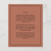 Einladung zum Hochzeitsstipendium des HAUSHALTSPLA Flyer (Hinten)