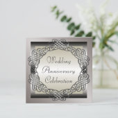 Einladung zum Hochzeitstag (Stehend Vorderseite)