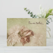 Einladung zum Hochzeitstag (Stehend Vorderseite)