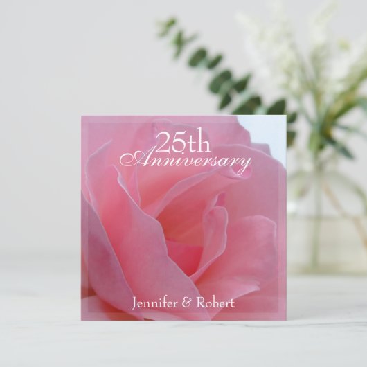 Einladung zum Hochzeitstag (Stehend Vorderseite)