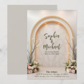 Einladung zum Hochzeitstag (Vorne/Hinten)