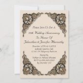 Einladung zum Hochzeitstag (Vorderseite)