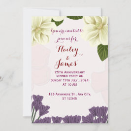 Einladung zum Hochzeitstag