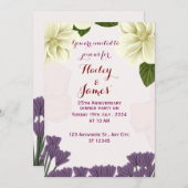 Einladung zum Hochzeitstag (Vorne/Hinten)