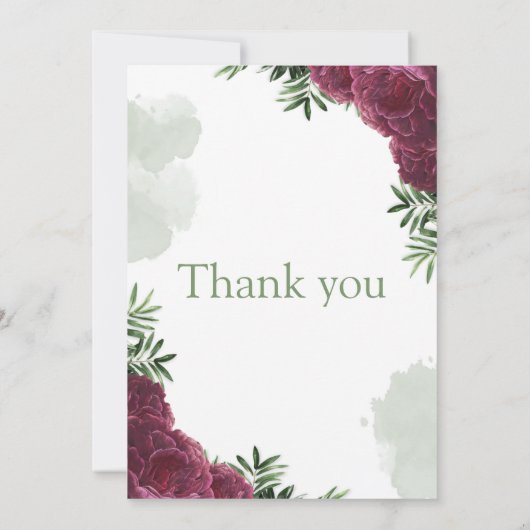 Einladung zum Hochzeitstag (Rückseite)