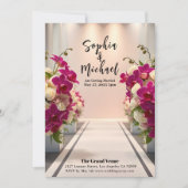 Einladung zum Hochzeitstag (Vorderseite)