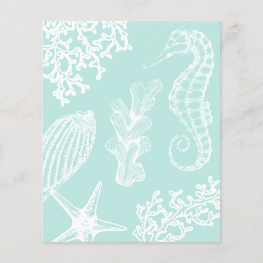 Einladung zum Hochzeitstrand (Rückseite)