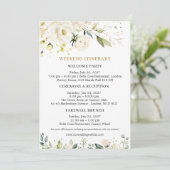 Einladung zum Hochzeitswochenende bei White Roses (Stehend Vorderseite)