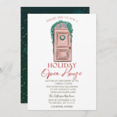 Einladung zum Holiday Door Open House (Vorne/Hinten)