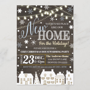 Einladung zum Holiday Housewarming