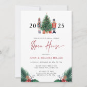 Einladung zum Holiday Open House (Vorderseite)