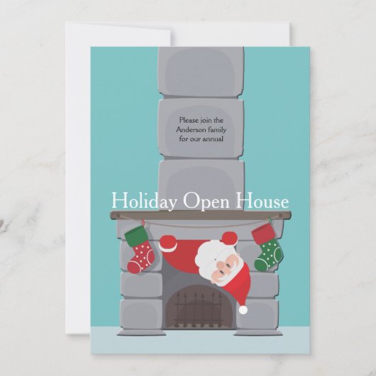 Einladung zum Holiday Open House (Vorderseite)
