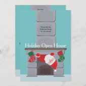 Einladung zum Holiday Open House (Vorne/Hinten)