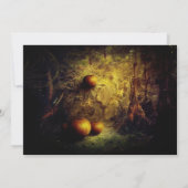 Einladung zum Holiday Pumpkin Patch Halloween-Part (Rückseite)