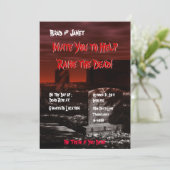 Einladung zum Horror (Stehend Vorderseite)