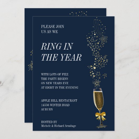 Einladung zum Jahr (Vorne/Hinten)