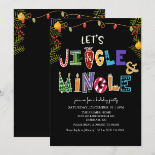Einladung zum Jingle and Mingle-Feiertag