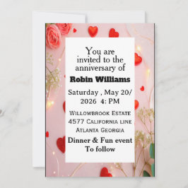 Einladung zum Jubiläum | bearbeitbar