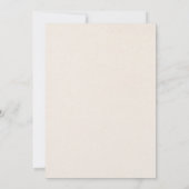 Einladung zum Junggeselinnen-Abschied am Wochenend (Rückseite)