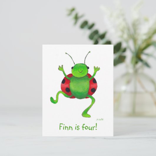 Einladung zum Käfer (Stehend Vorderseite)