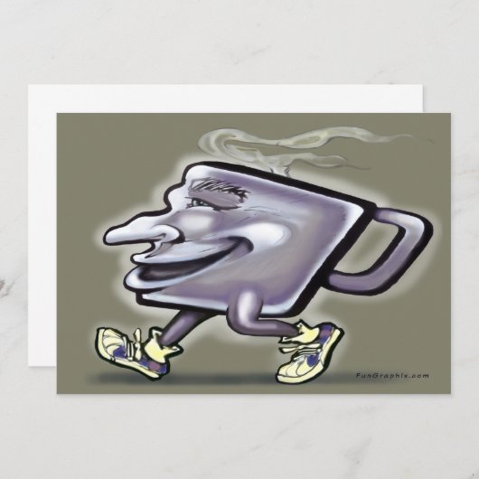 Einladung zum Kaffee (Vorne/Hinten)