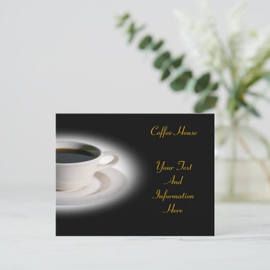 Einladung zum Kaffee (Stehend Vorderseite)