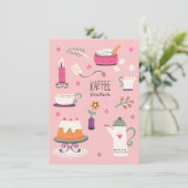 Einladung zum Kaffeklatsch (Stehend Vorderseite)