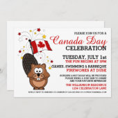 Einladung zum kanadischen Tag (Vorne/Hinten)