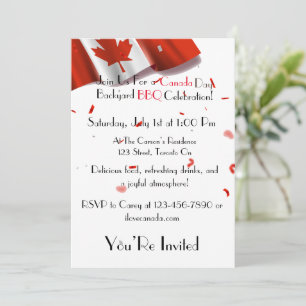 Einladung zum kanadischen Tag GRILLEN