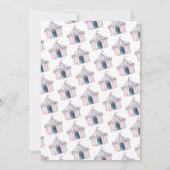 Einladung zum Karneval-Niedliche Geburtstag (Rückseite)