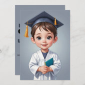 Einladung zum Kindergarten Abschluss (Vorne/Hinten)