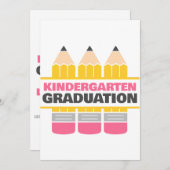 Einladung zum Kindergarten Abschluss (Vorne/Hinten)