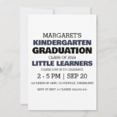 Einladung zum Kindergarten Abschluss (Rückseite)