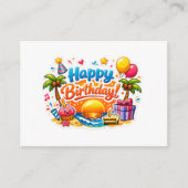 Einladung zum Kindergeburtstag (Vorderseite)