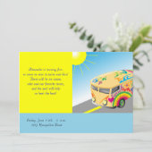 Einladung zum Kindergeburtstag (Stehend Vorderseite)