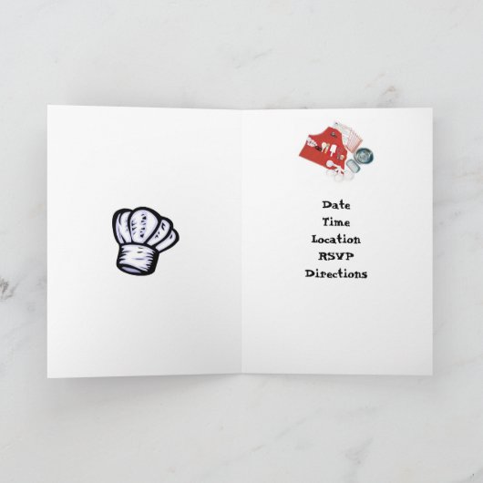 Einladung zum Kinderkochen (Innenseite)