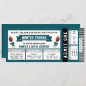 Einladung zum Kinderspielhaus, grün, grau (Vorne/Hinten)