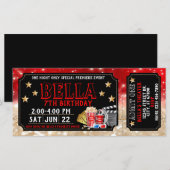 Einladung zum Kino Geburtstag (Vorne/Hinten)