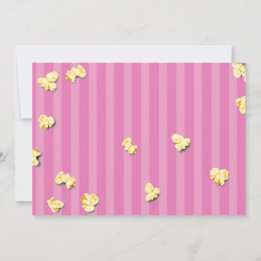 Einladung zum Kino Rosa (Rückseite)