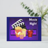 Einladung zum Kinoabend (Stehend Vorderseite)