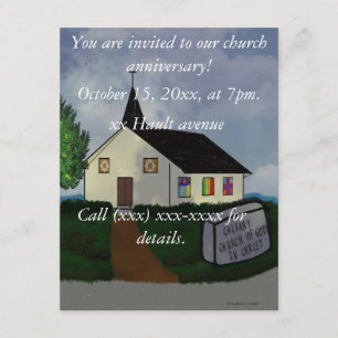 Einladung zum Kirchenjubiläum