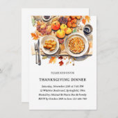 Einladung zum klassischen Erntedank (Vorne/Hinten)