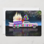 Einladung zum klassischen Geburtstag (Rückseite)