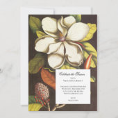 Einladung zum klassischen Südmagnolien (Vorderseite)